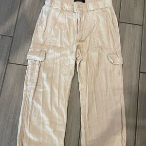 Hollister Men's Light Tan Cargo Pants